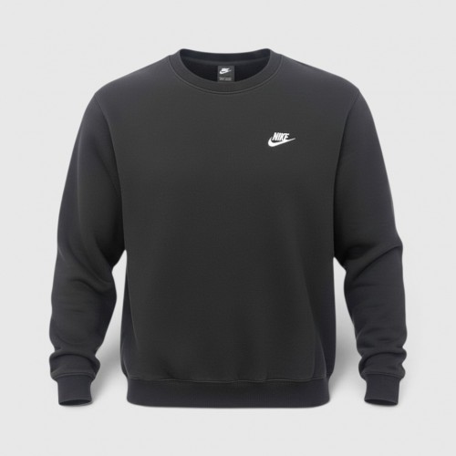Nike Sportswear Club Fleece Μαύρο Φούτερ / Pre Owned
